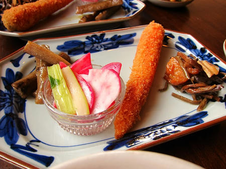 Omoya Cafe&Lunch 人参フライ