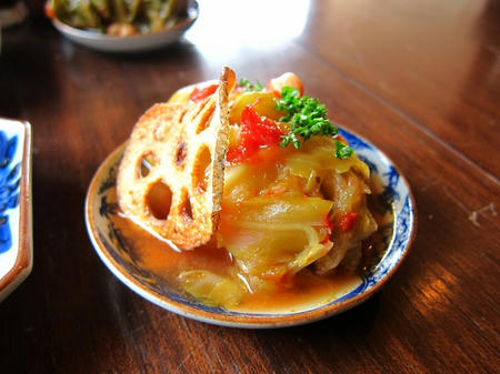 Omoya Cafe&Lunch　ロールキャベツトマト煮