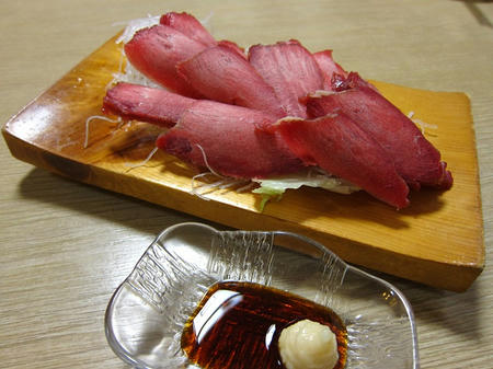 みのり寿司 だちょう刺身