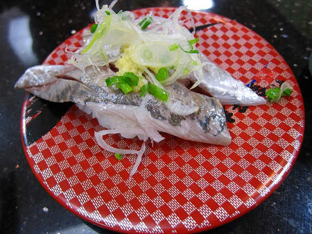 すし銚子丸　真あじ