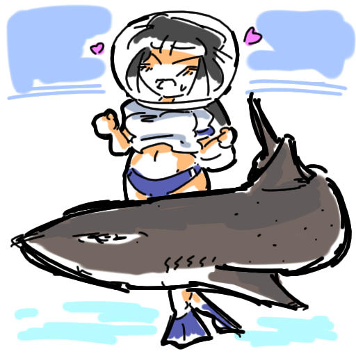 Banded houndshark bloomer