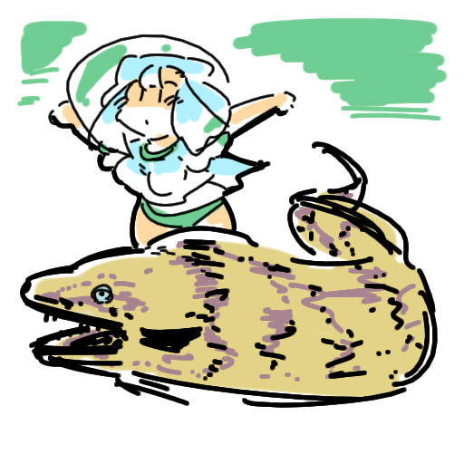 Brutal moray bloomer