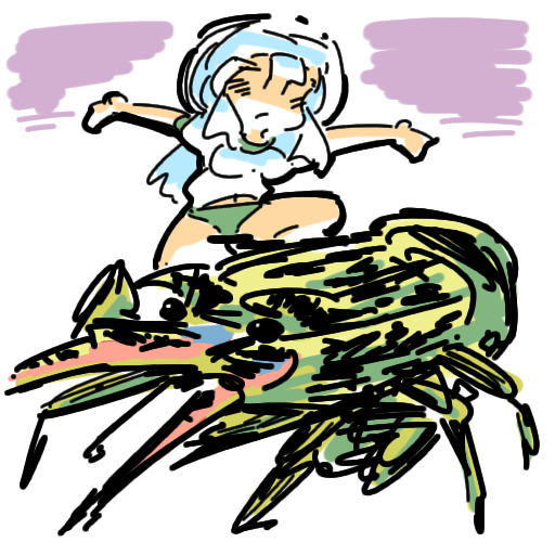 Painted Spiny Lobster bloomer