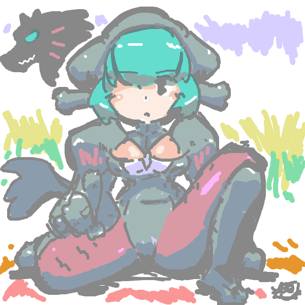 gijinka pretender Gredator
