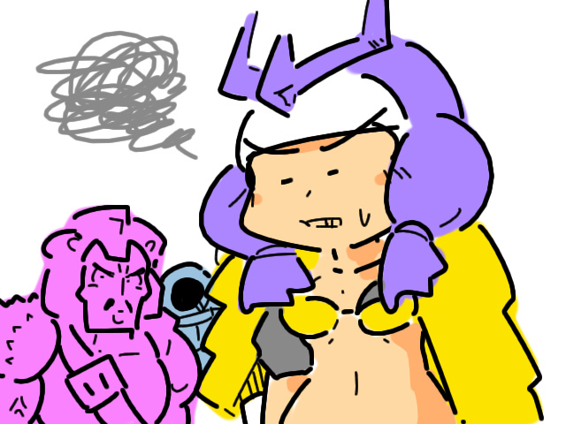 擬人化 gijinka humanized transformers pretender bludgeon