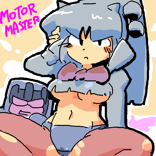 transformers pretenders humanized gijinka stanticon motormaster girl toy hasbro takara tomy