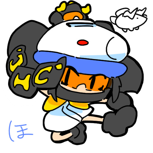transformers pretenders humanized gijinka The Brave Express Might Gaine Horn Bomber bombers bomber man girl