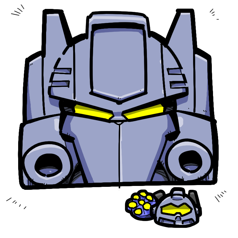 Transformers Generation2 Megatron ATB Starscream Face