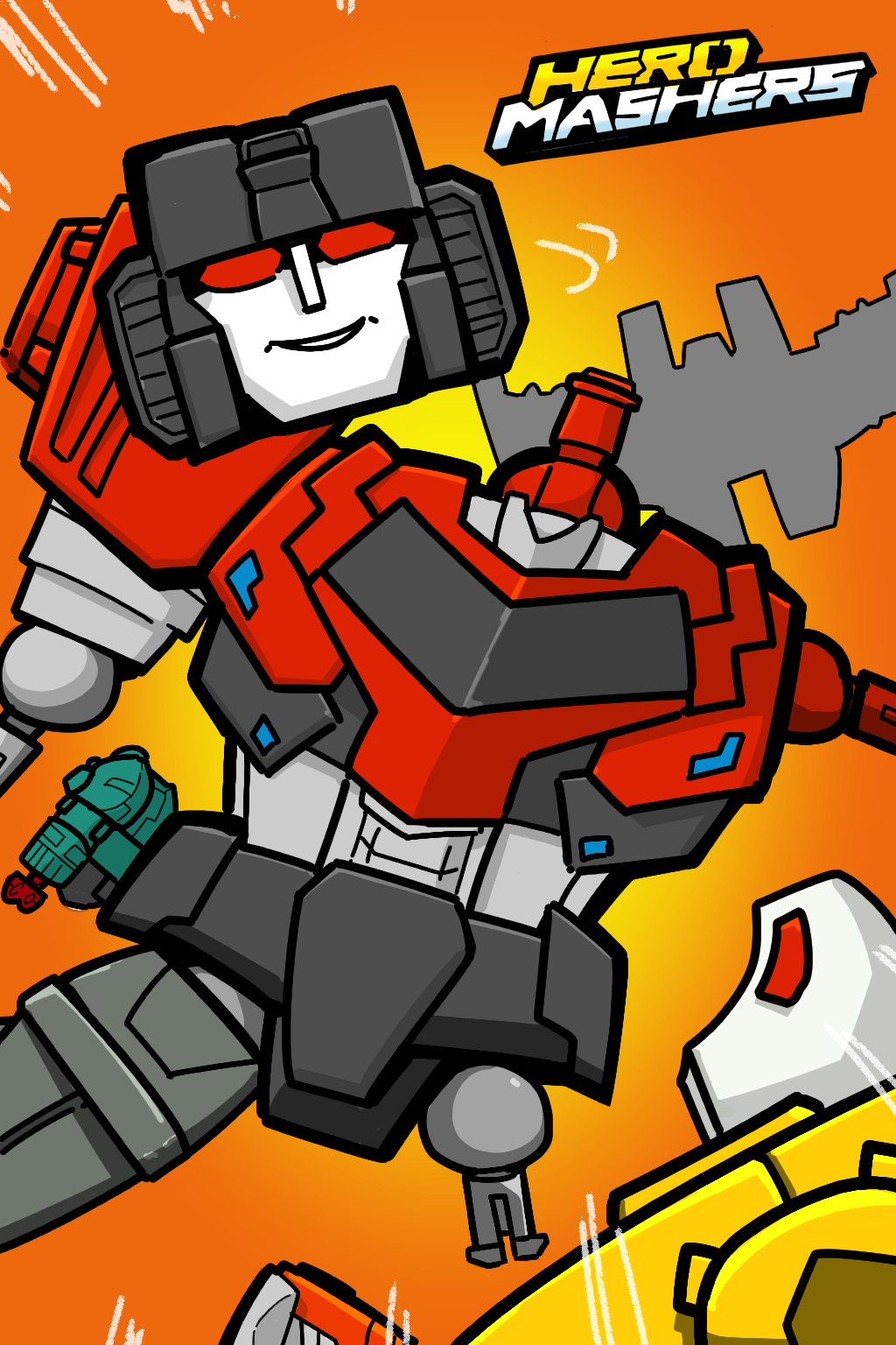 Transformers Hero Mashers Starscream