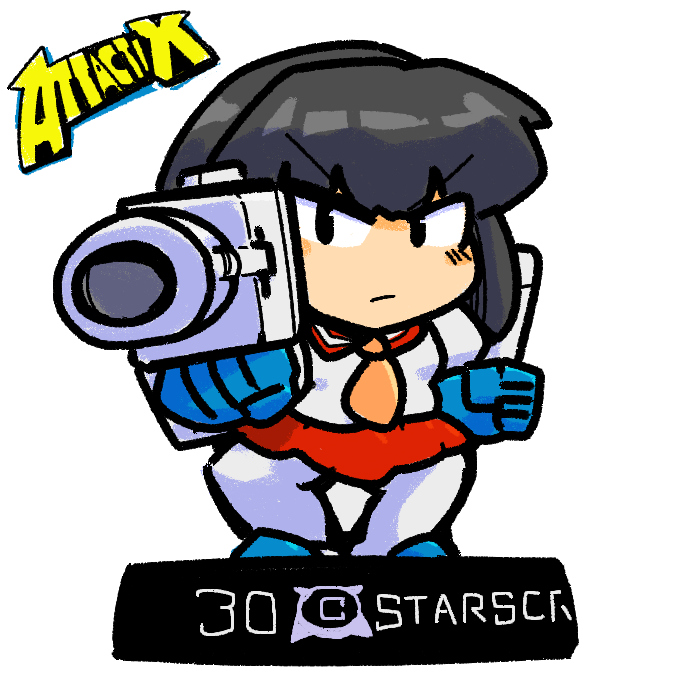Transformers Generation1 Attacktix Starscream Gijinka Robot girl Holomatter Avatars