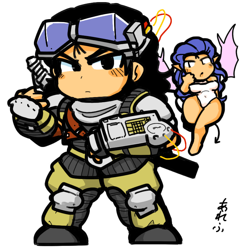 Shin Megami Tensei II Monster Girl Video Game Lilim Night protagonist Aleph アレフ ホーク