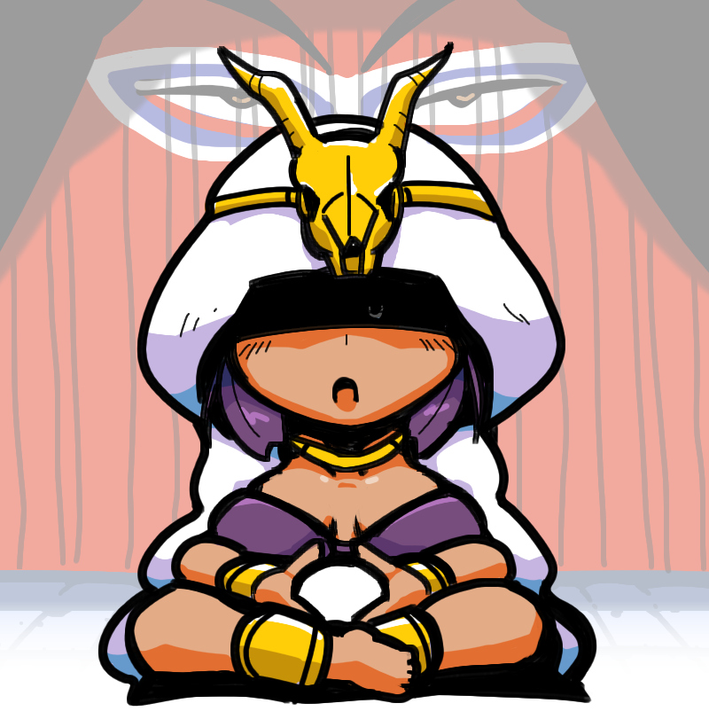 Shin Megami Tensei II 真女神転生Ⅱ 占い師 fortune teller python warlock