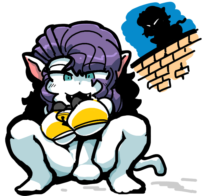 Shin Megami Tensei II 女神転生 Nekomata ネコマタ catgirl Beast Monster girl female