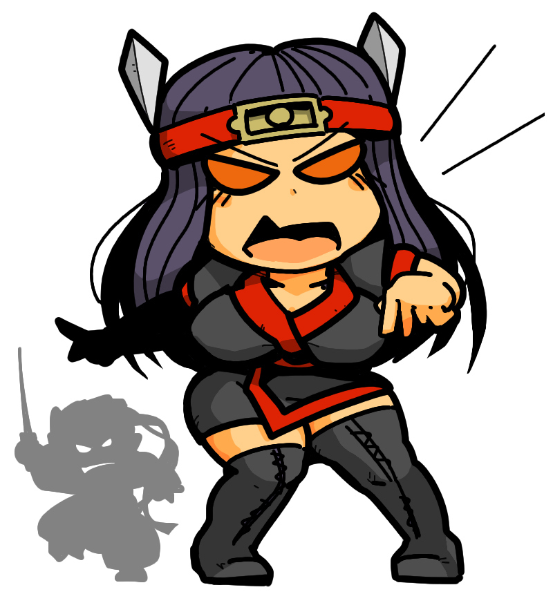 Oni Jorou おにじょろう Shin Megami Tensei Gaean Girl ガイア教徒 Suicide Unit とっこうたい