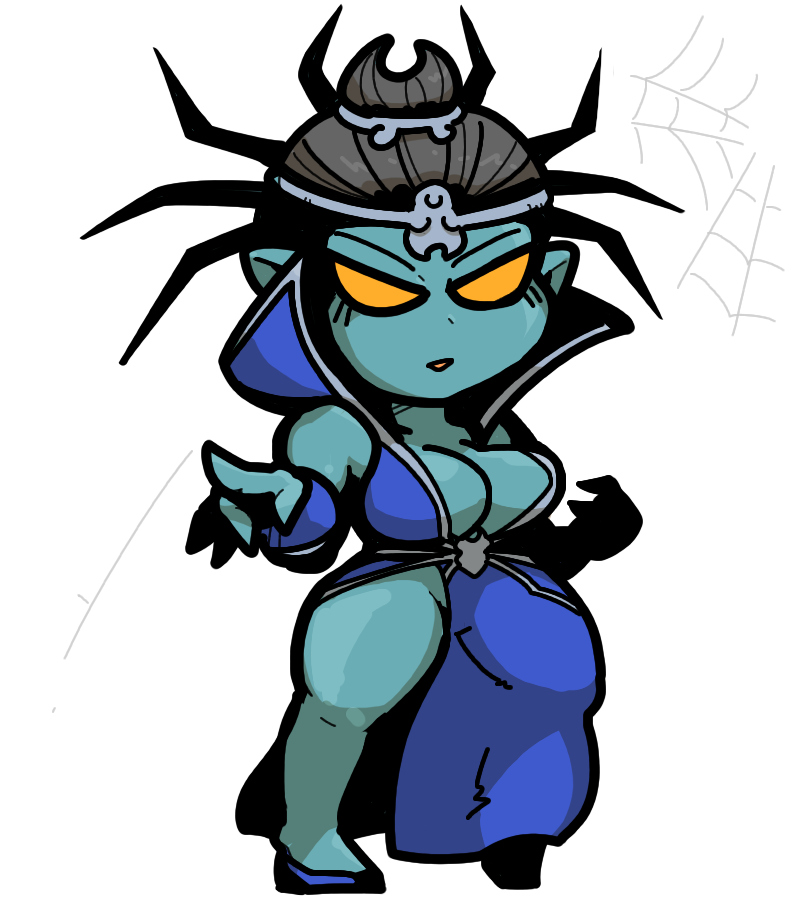 Black Widow ブラックウィドウ Shin Megami Tensei if... Wilder spider girl