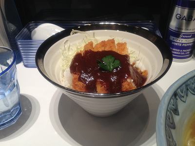 デミかつ丼(ハーフ)