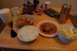肉じゃが ぶりムニエル