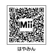 早見沙織 Mii QRコード