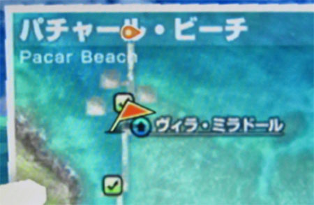 サバの釣れた場所