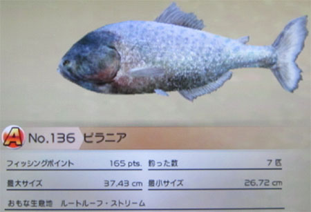 ピラニア タックルS~M