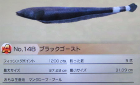 ブラックゴースト タックルS~M