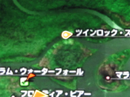 プラチナグッピーの釣れた場所