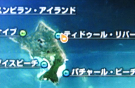 ホオジロザメの釣れた場所