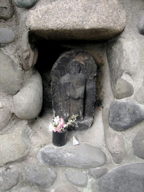 与楽寺坂の地蔵