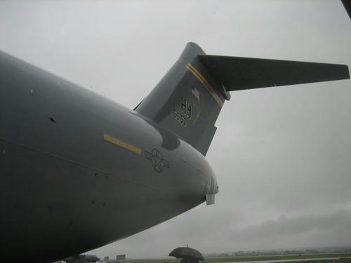 Ｃ１７グローブマスターⅢ尾翼