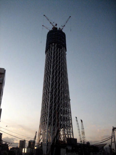 2009年12月19日の東京スカイツリー