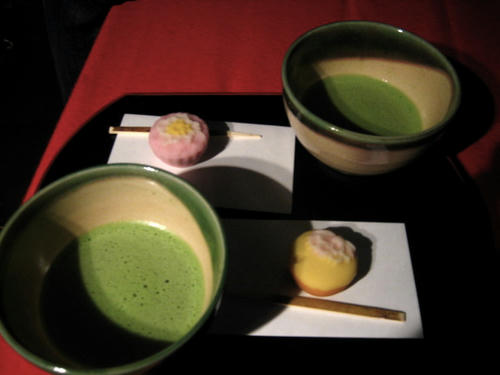 抹茶と和菓子
