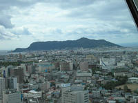 五稜郭タワーから函館山