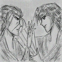 土方さんと斎藤さんだべやv