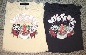 APPLE PANDA ＆ HAPPY USAKOチュニック(Baby)