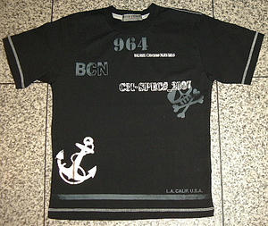 パイレーツ箔プリントTシャツ