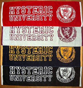 HYSTERIC UNIVERSITYスポーツタオル