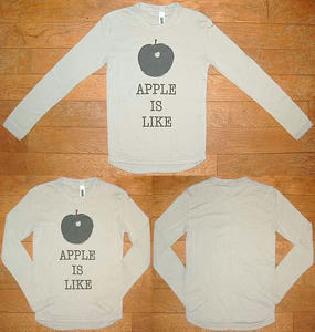 981403 APPLE IS LIKE Tシャツ