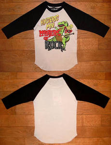 MINI＆恐竜長袖Tシャツ Black