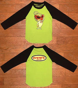 Welcome MINI長袖Tシャツ(Baby) Turquoise×Black