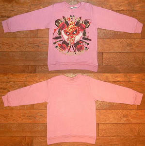 Cosmetic MINI長袖トレーナー(Baby) Pink