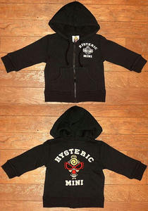 MY FIRST MINI長袖フーデッドパーカー(Baby) Black