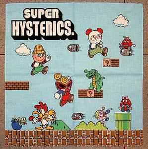 SUPER HYSTERICバンダナ Blue
