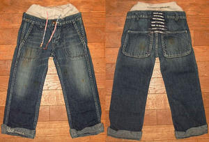 8ozデニム レイヤード LPN Navy