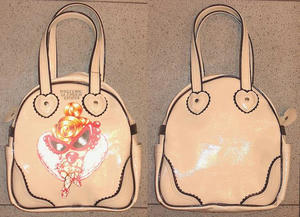 Pin-up Heart MINIエナメルバッグ Off White