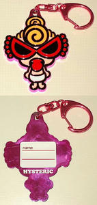 MINIアルマイトメッキネームホルダー Pink