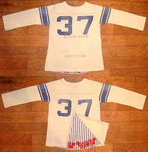 テンジク 37 レイヤード TEE Off White