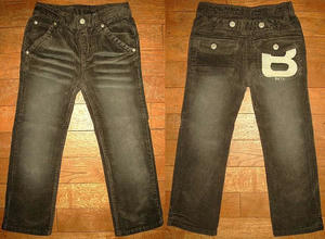 Big B emb. corduroy Straight Brown