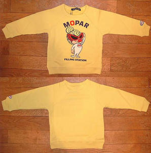 Welcome MINI長袖トレーナー(Baby) Yellow