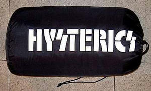 HYSTERICS ARMY毛布(収納時) Black