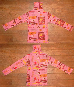 Matt munchies総柄長袖Tシャツ Pink